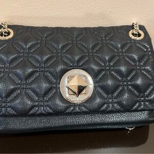 Kate Spade Black Quilted Shoulder Bag